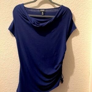 Jones New York blue blouse